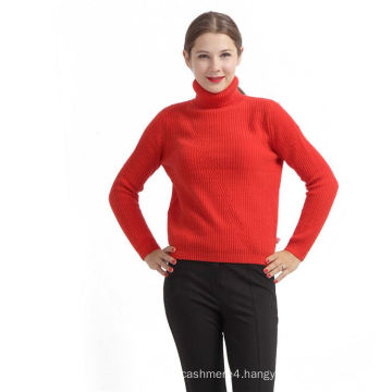 New coming custom design China red cashmere pullover